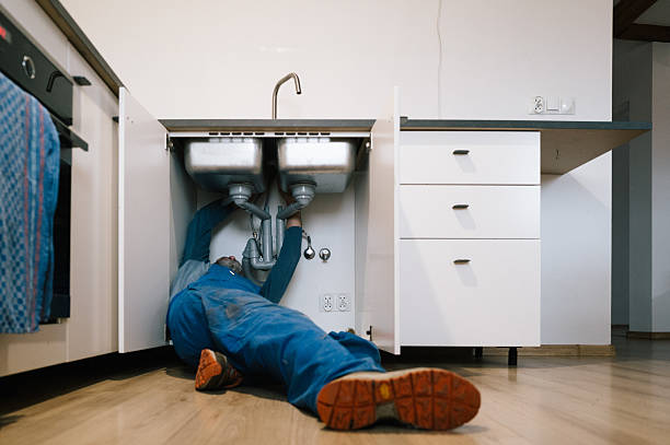 Professional Pipe Repair technician working in Monroeville, IN